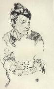Portrait of the Artist-s mother, Egon Schiele
